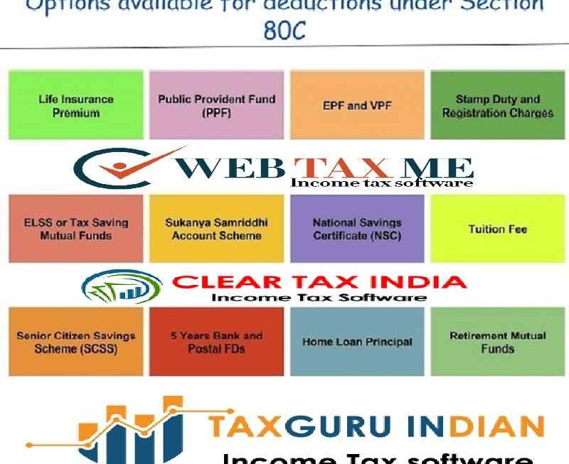 Tax Exemption as per the old tax regime for the F.Y.2023-24 and A.Y.2024-25 with Auto Calculate Income Tax Preparation Software All in One for the Non-Govt Employees for the F.Y.2023-24